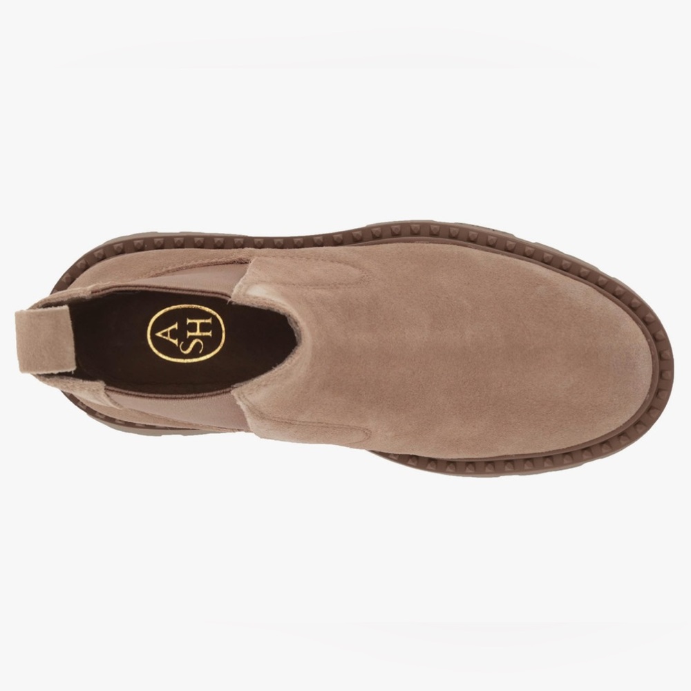 ASH Genesis Womens Leather Lug Sole Chelsea Boots Sequoia Tan. EU39=US8/EU40=US9 - Picture 4 of 15